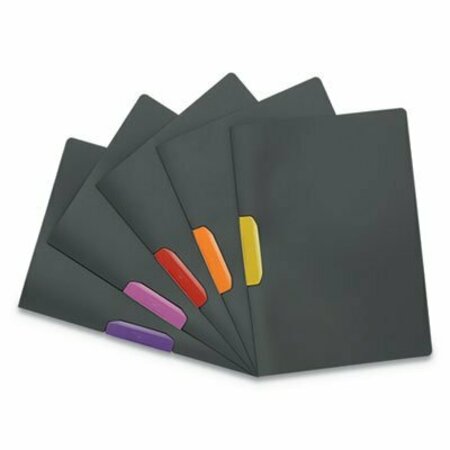 DURABLE OFFICE PRODUCTS Durable, DURASWING REPORT COVER, CLIP, LETTER, CHARCOAL GRAY, 5PK 231200
